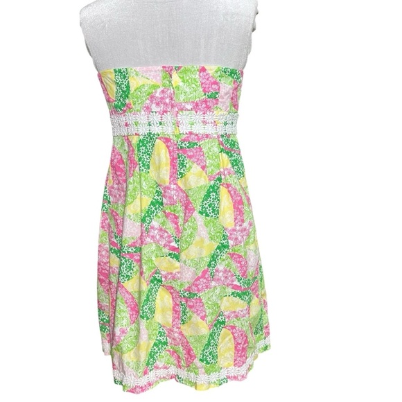 Lilly Pulitzer Women’s Strapless Dress. Size 6 - Picture 2 of 7